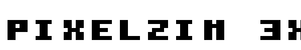 Pixelzim 3x5 font