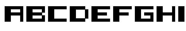 PIXleft_5 font