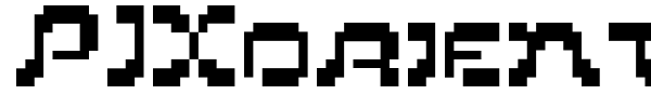 PIXoriental 9 font