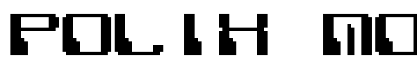 Polix Mono font