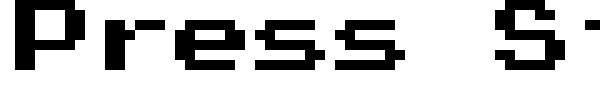 Press Start 2P font