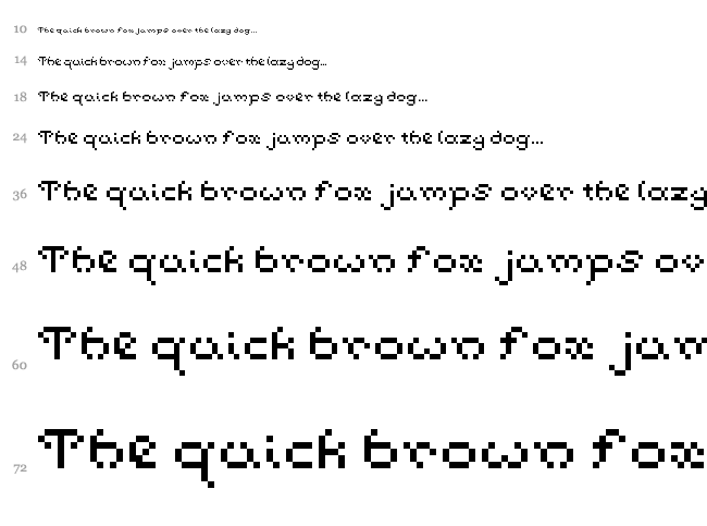 Pumpkin Font font waterfall