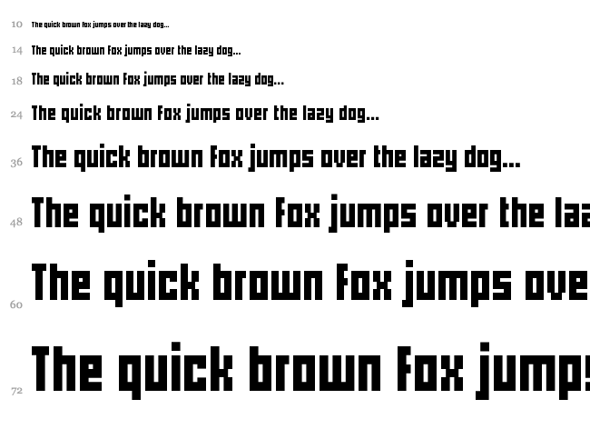 Pxlxxl font waterfall