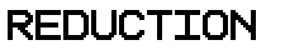 Reduction font preview