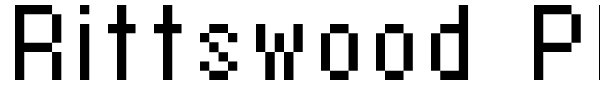 Rittswood Plaza font
