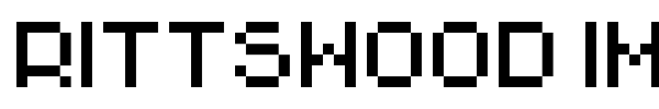 Rittswood Impresive font preview