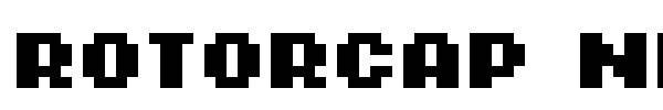 RotorCap Neue font preview