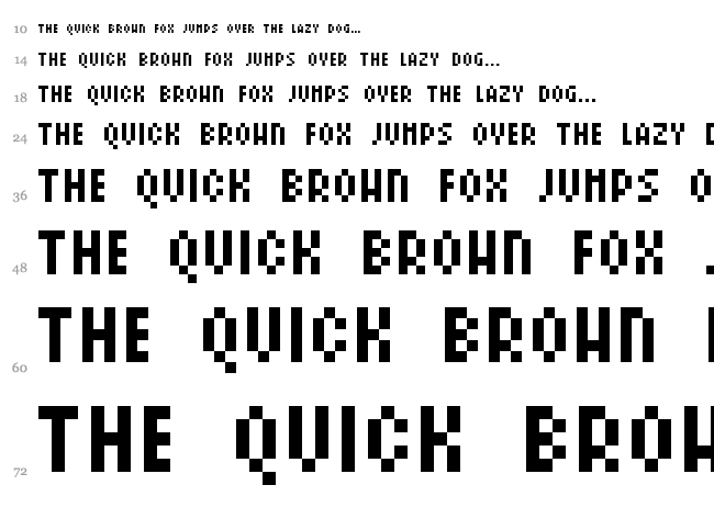 RotorCap Neue font waterfall