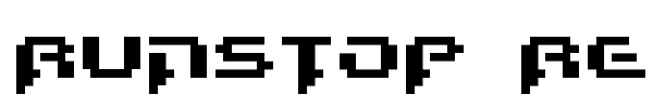 Runstop Restore font