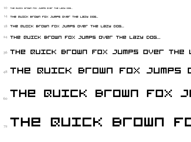 SadMachine font waterfall