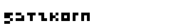 Satzkorn font