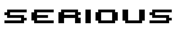 Serious Rounded font
