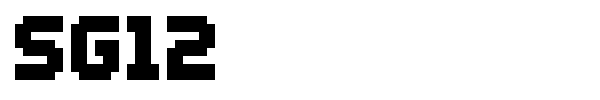 SG12 font