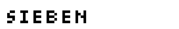 Sieben font
