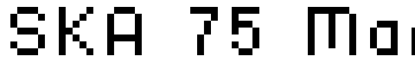 SKA 75 Marul CE font