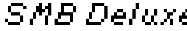 SMB Deluxe font