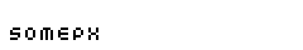 Somepx font