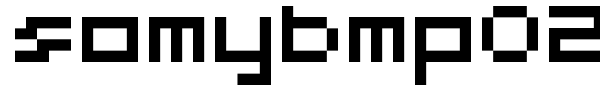 somybmp02_7 font