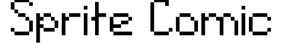 Sprite Comic font