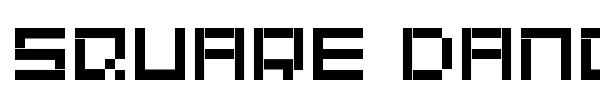 Square Dance font