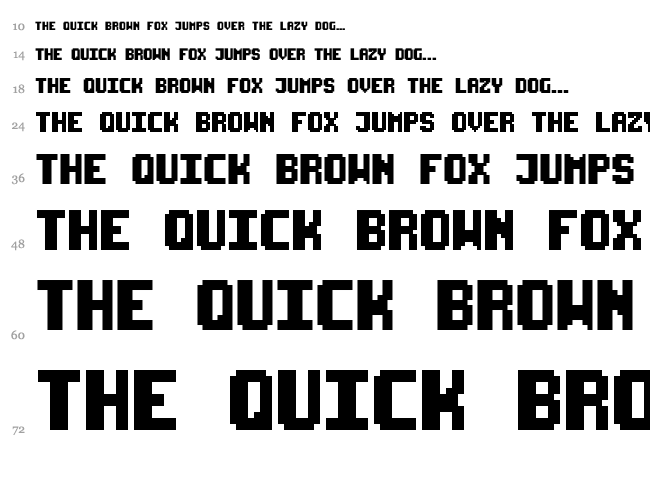 Starseed Pro font waterfall