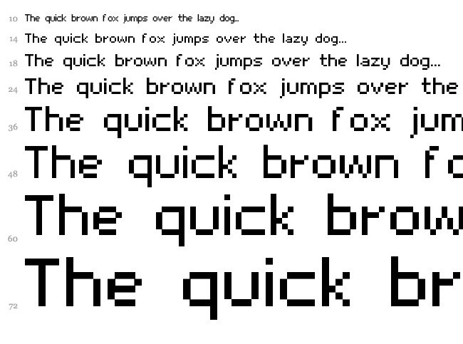 Superhelio font waterfall
