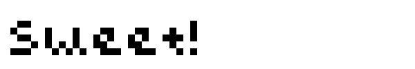 Sweet! font