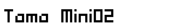 Tama Mini02 font