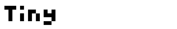 Tiny font