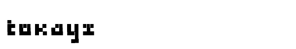 Tokayz font
