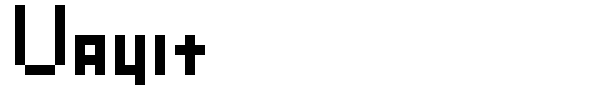Vault font