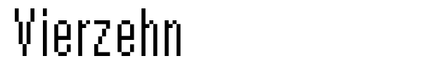 Vierzehn font
