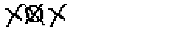 XOX font