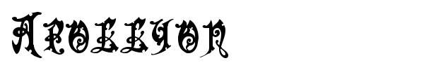 Apollyon font