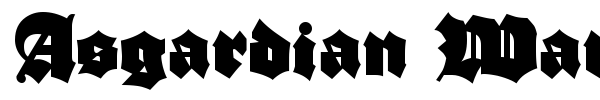 Asgardian Wars font
