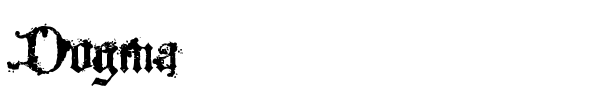 Dogma font