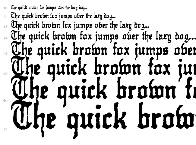 Kraut-type-a-fuck font waterfall