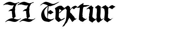 LL Textur font