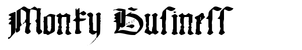 Monky Business font