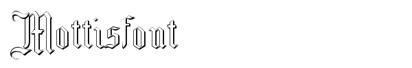 Mottisfont font