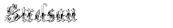 Strelsau font