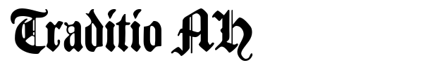 Traditio AH font