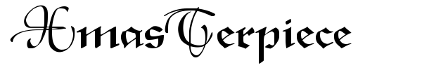 XmasTerpiece font