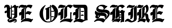 Ye Old Shire font