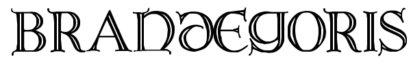 Brandegoris font