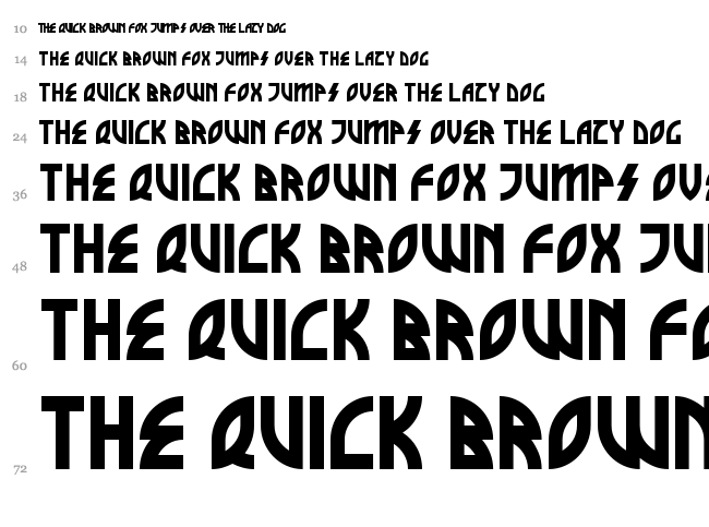 Brothers of Metal font waterfall