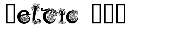 Celtic 101 font