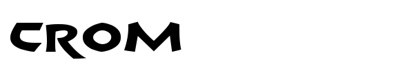 Crom font preview