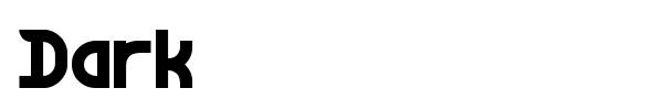 Dark font
