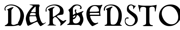 Darkenstone font